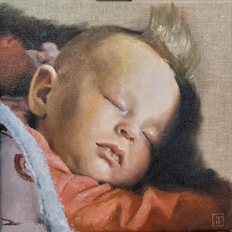Portret kobiety z uśmiechem