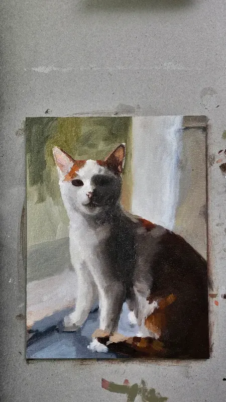 Portret kota