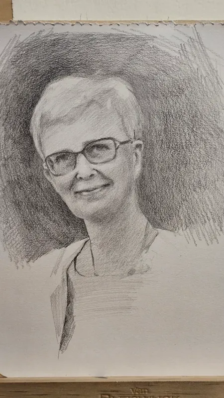Szkic portretu kobiety