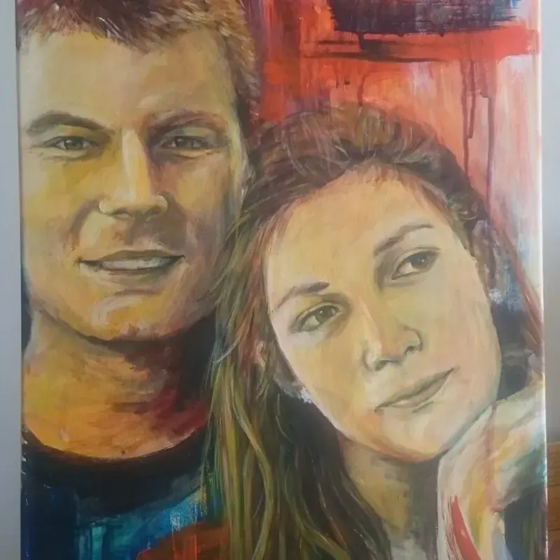 Portret podwójny dzieci